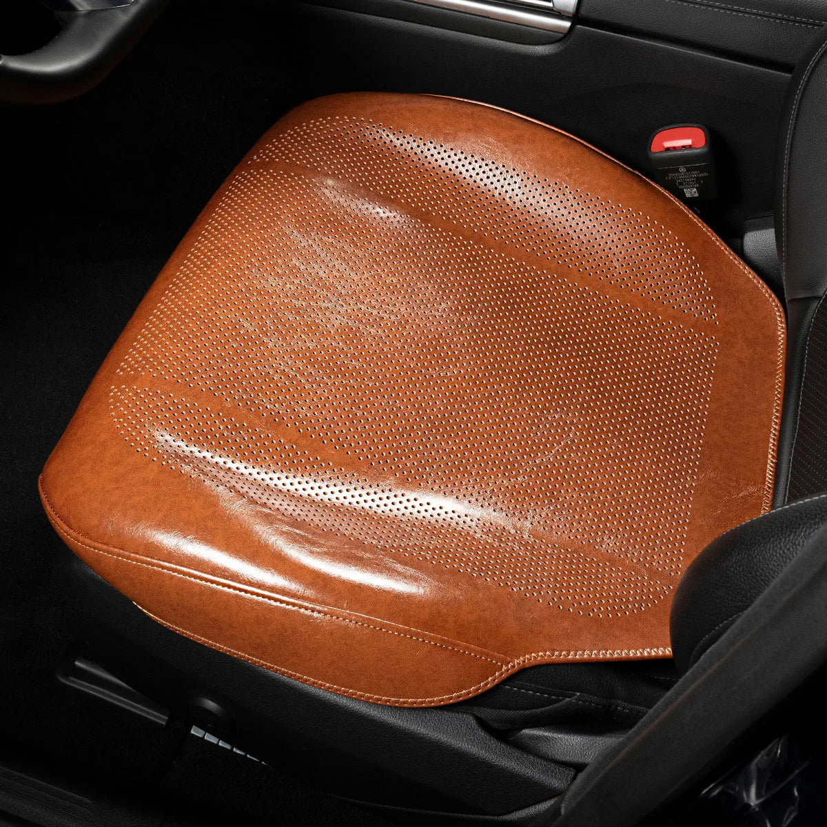 Ultra-thin Car Seat Cushion - Genuine Leather