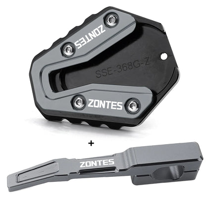 Motorcycle Kickstand Extension Pad - Enlarged Side Stand Pedal - Bascora