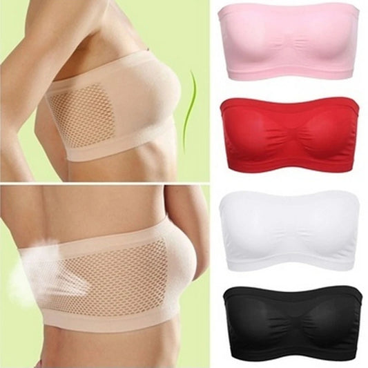 Strapless Crop Top Bra - Summer Collection