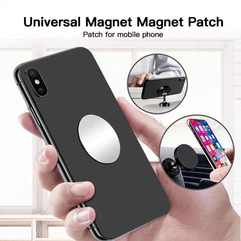 Magnetic Phone Car Holder Metal Plate - Universal Fit
