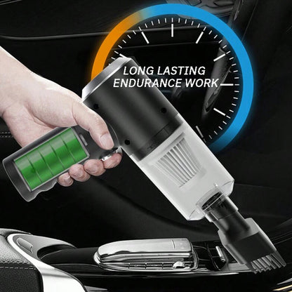 USB Charging Car Vacuum Cleaner - High Power ATV Motor - Bascora