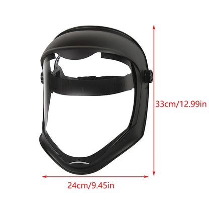 Full Face Shield - Anti-Fog Protective Visor Reusable - Bascora