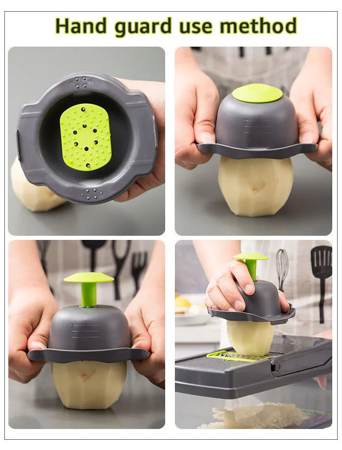 Vegetable Chopper & Multifunctional Grater