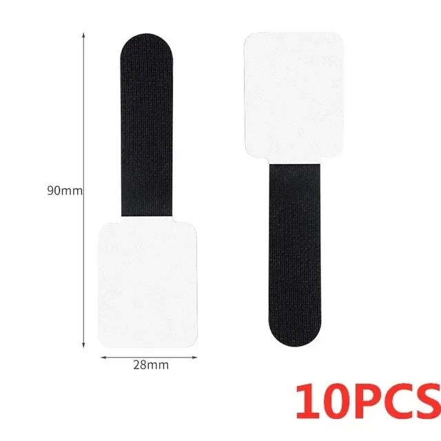 Bridas organizadoras de cables: bridas de nailon desmontables para la gestión de cables