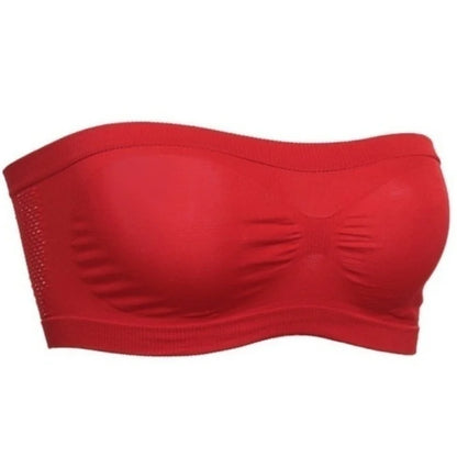 Women's Seamless Strapless Chest Wraps - High Elastic Tube Top - Bascora