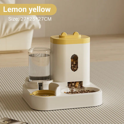 Smart Automatic Cat Feeder - Pet Food & Water Dispenser - Bascora