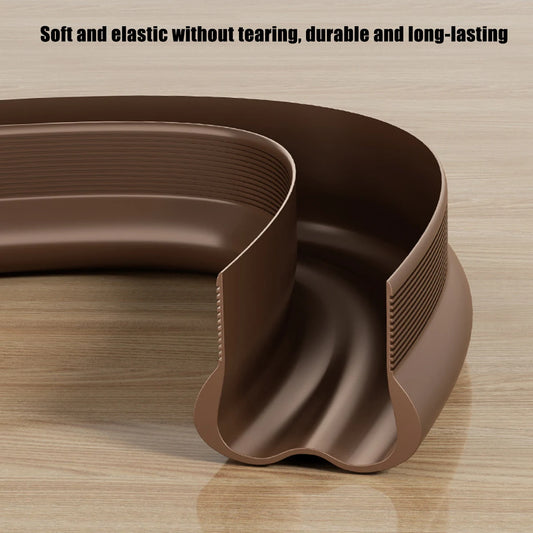 PVC Flexible Door Bottom Sealing Strip - Draft Stopper Weatherstrip