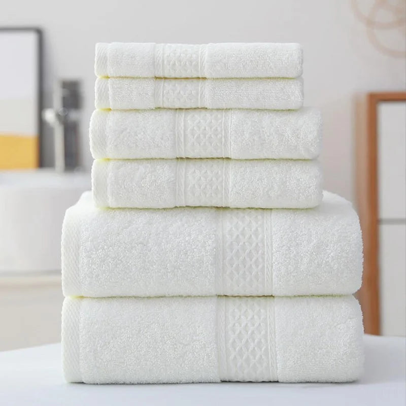 Luxurious Cotton Towel Set - Ultra Soft Bath Towel Collection