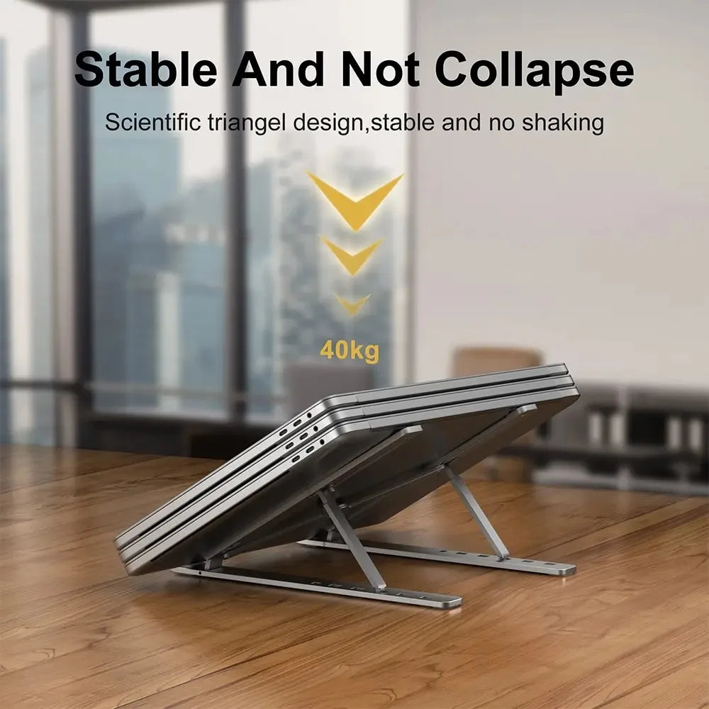 Premium Aluminum Laptop Stand - Professional Grade