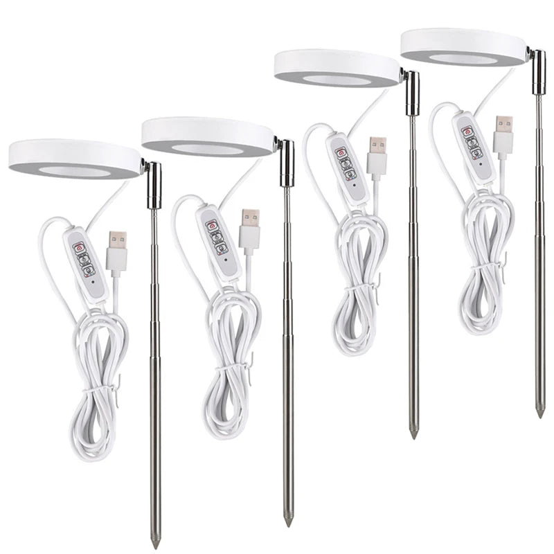 LED Grow Light Full Spectrum - USB 5V with Timer & Height Adjustment