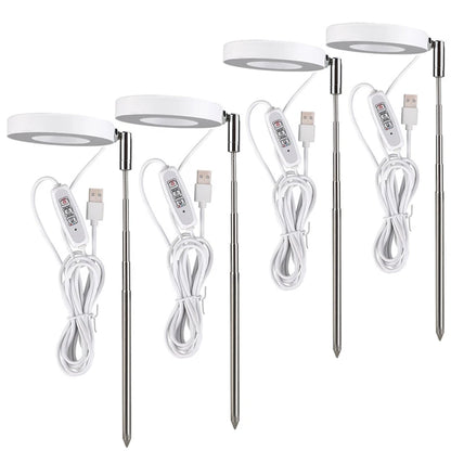 LED Grow Light Full Spectrum - USB 5V with Timer & Height Adjustment - Bascora