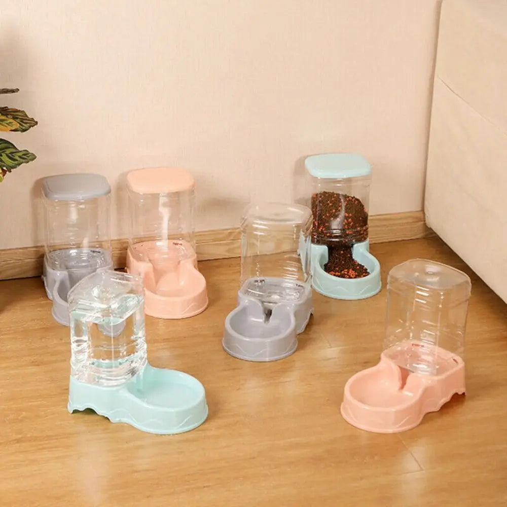 3.8L Automatic Pet Water Fountain - Large Capacity Food & Water Dispenser