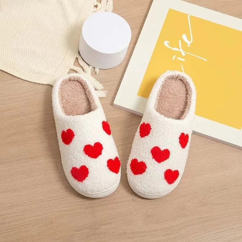 Soft Sole Winter Slippers - Warm Anti-Slip Indoor Shoes for Women