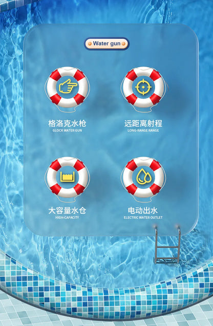 Electric Water Gun - Full Automatic - Bascora