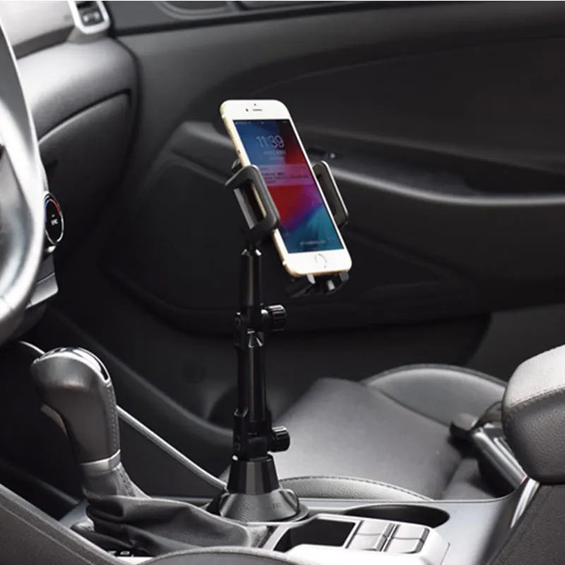 Car Phone Holder & Water Cup Holder Mount - Premium Car Interior Accessories