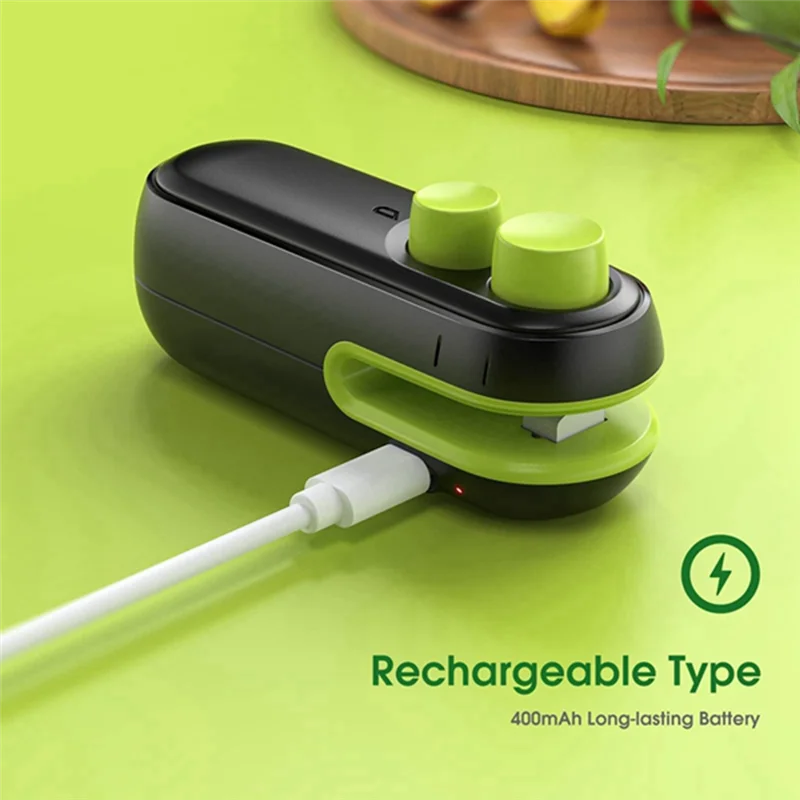 Reliable Mini Bag Sealer - Rechargeable Vacuum Sealing Machine