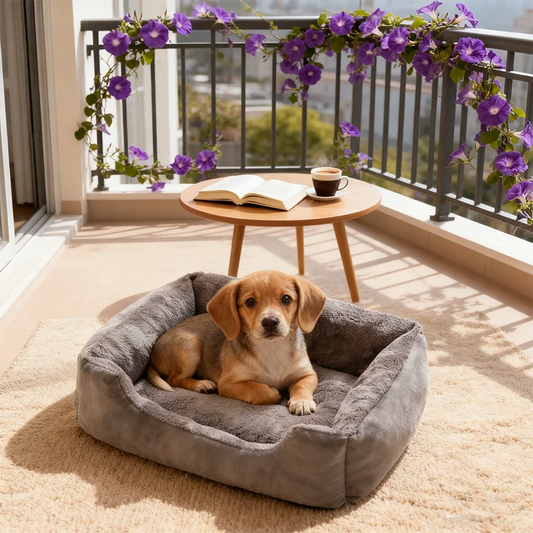 Winter Warm Cat Nest - Plush Pet Bed for Cats & Dogs