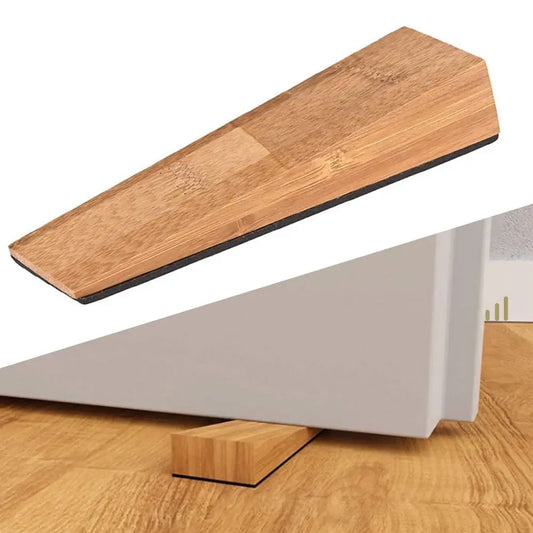 Butée de porte en bois - Sans perçage, protection résistante à l'usure