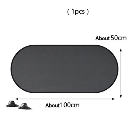 Universal Car Sunshade - Block UV Rays, Reduce Glare - Bascora