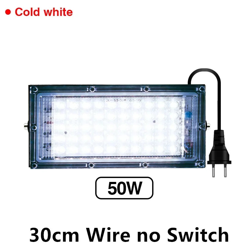 LED Phyto Spotlight 220V - Full Spectrum Hydroponic Plant Light 50W/100W