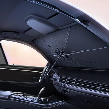 Premium Car Sunshade Umbrella - Block UV Rays, Reduce Heat - Bascora