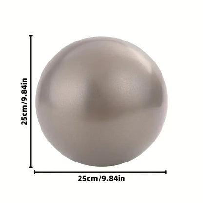 25CM Yoga Pilates Ball - Exercise Fitness Balance Ball for Core Training
