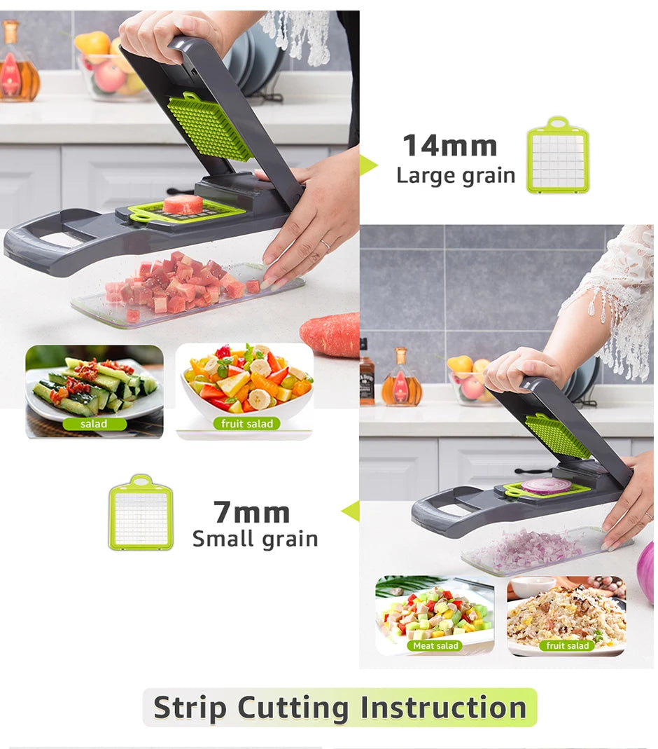 Vegetable Chopper & Multifunctional Grater