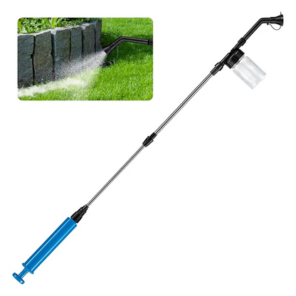AT05 Adjustable Diatomaceous Earth Powder Duster - 16.5" to 37.4" Garden Sprayer - Bascora