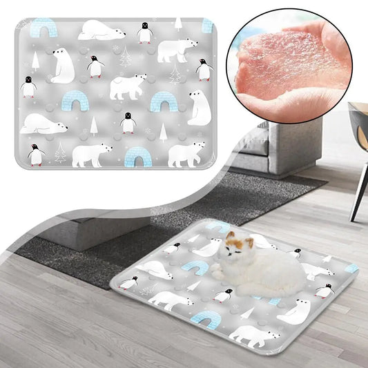Pet Cooling Mat - Gel Ice Pad for Dogs & Cats