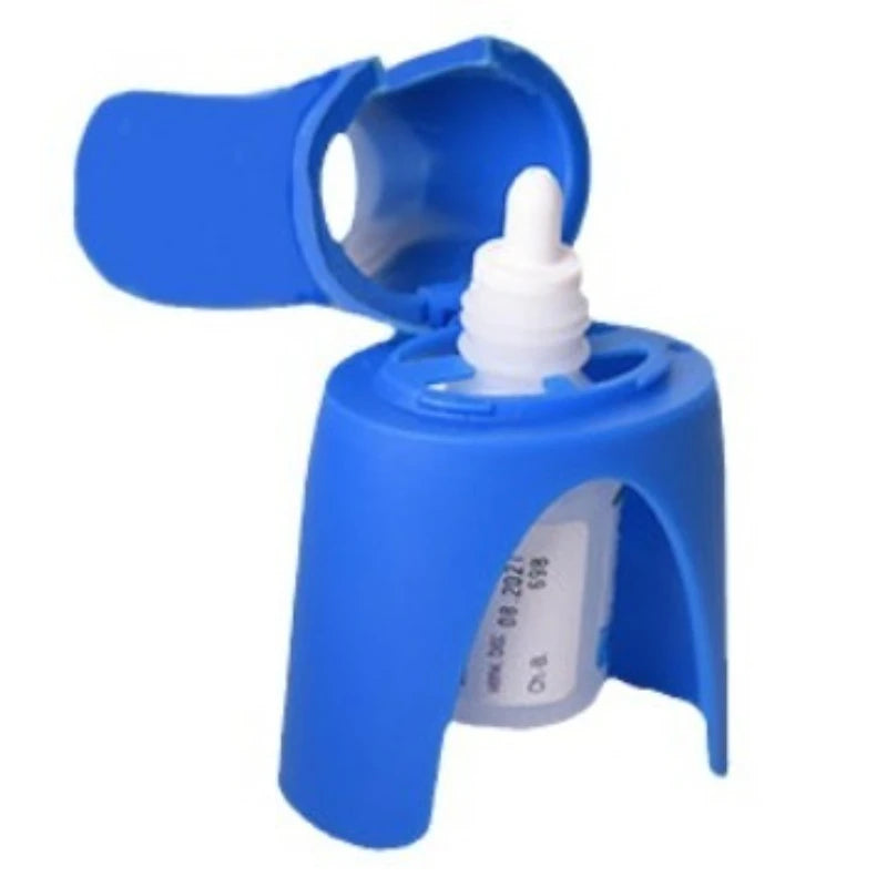 Eye Drop Bottle Helper - Reusable Eyedrop Guide Applicator