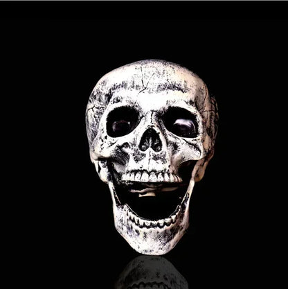 Decoración innovadora de huesos de esqueleto para Halloween: accesorio de calavera aterrador