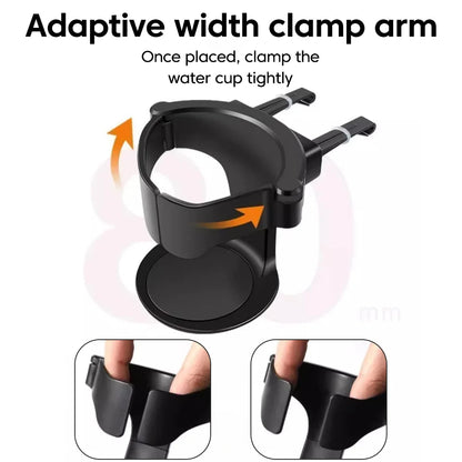 Car Cup Holder - Air Vent Mount Stand - Bascora
