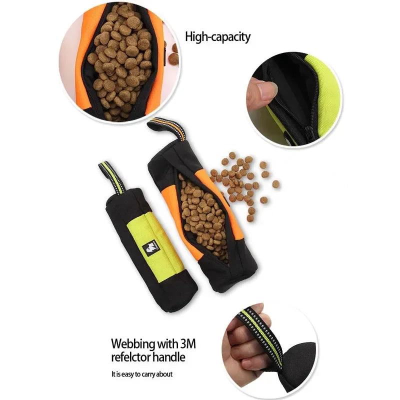 Sac à friandises réfléchissant pour chien