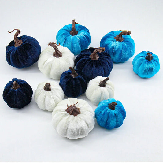 Fake Foam Pumpkin Decorations - Assorted Fall Autumn Decor