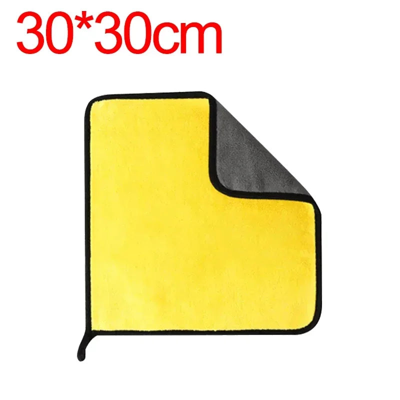 Microfiber Car Cleaning Towels - Auto Detailing & Household Cloths Set