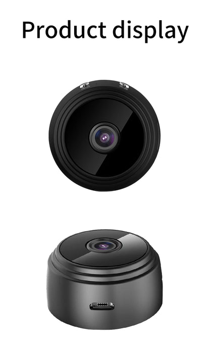 A9 Mini WiFi Security Camera - Wireless Remote Monitoring - Bascora