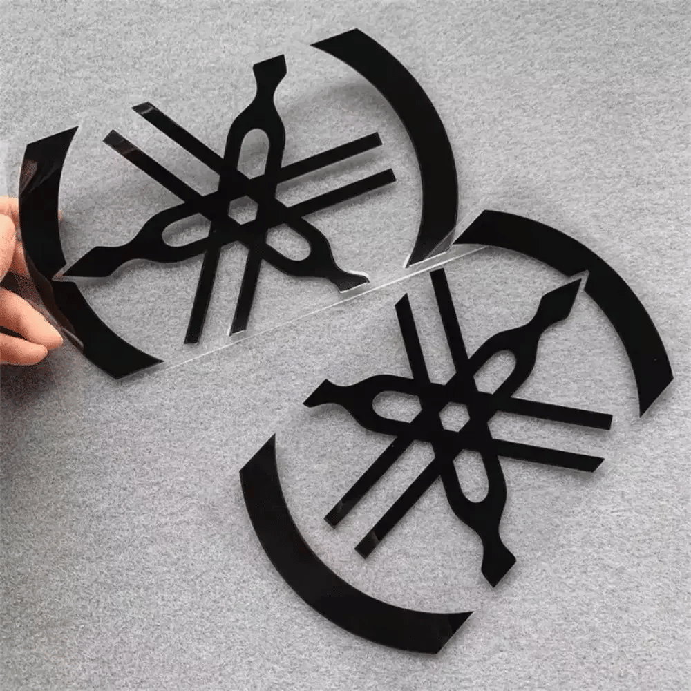 Motorcycle Reflective Laser Letter Stickers - Body Decoration Decals