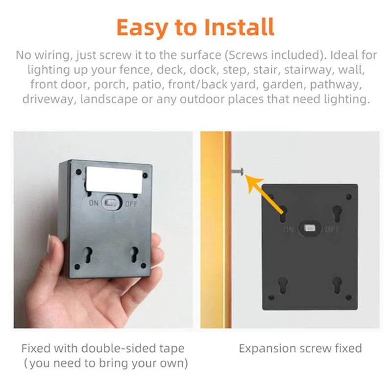 Solar Up and Down Spot Lights - Outdoor Waterproof Lighting