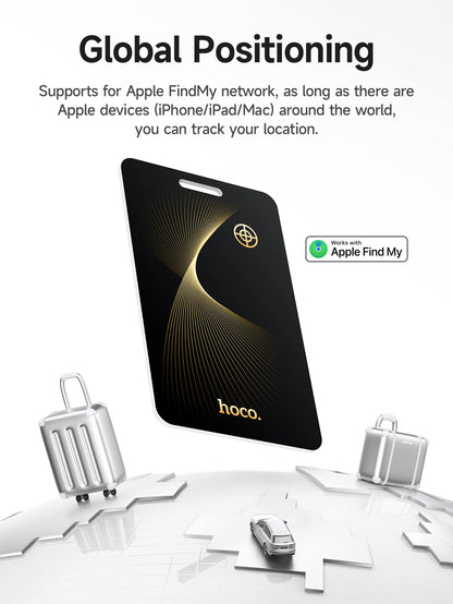 Card GPS Tracker - Wireless Charging Pet & Animal Finder - Bascora