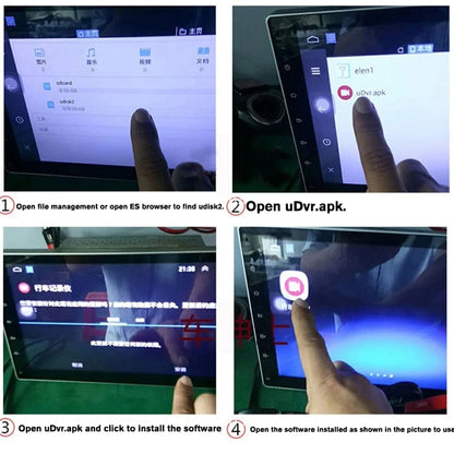 Car DVR ADAS LDWS Dash Cam - Full HD 1080P - Bascora