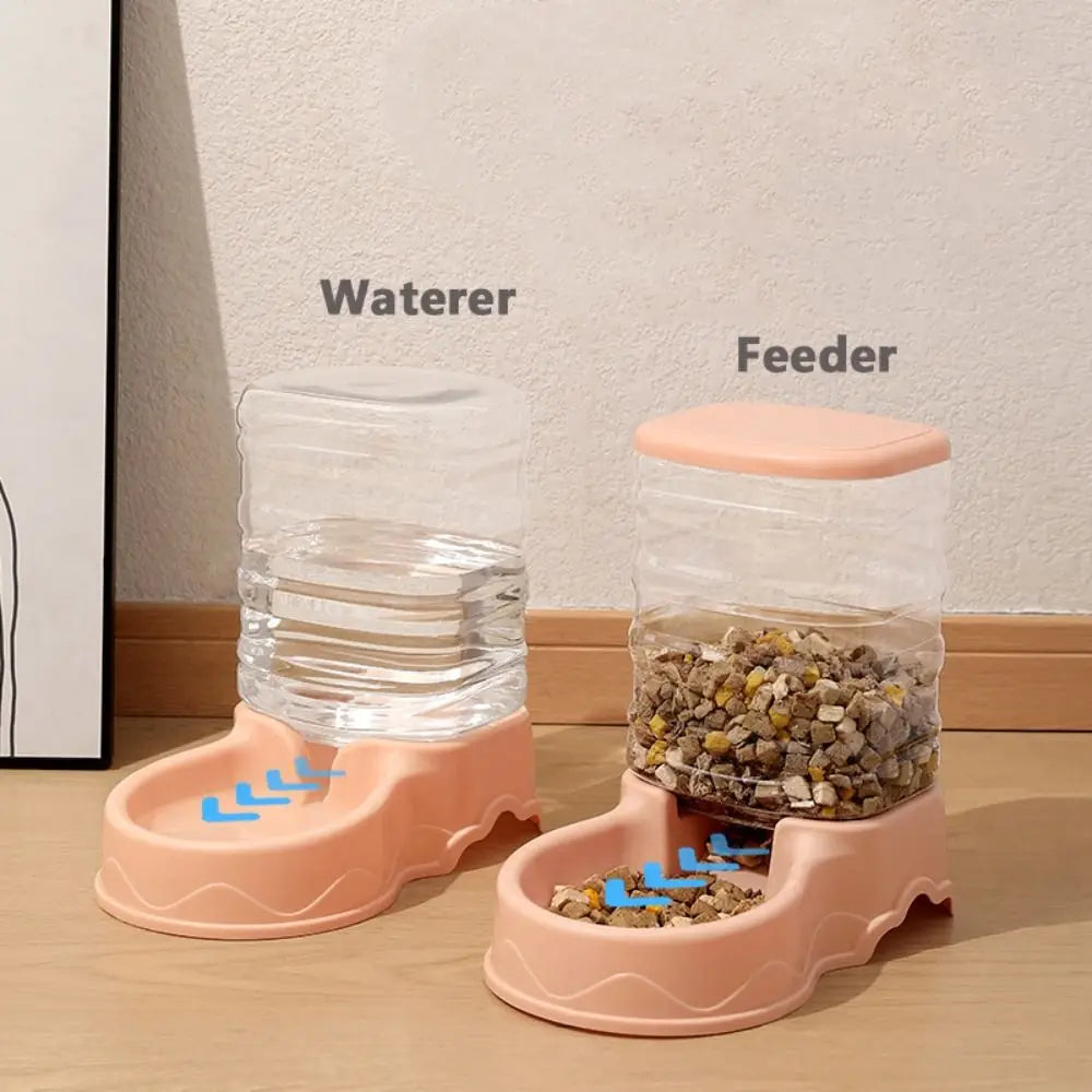 3.8L Automatic Pet Water Fountain - Large Capacity Food & Water Dispenser