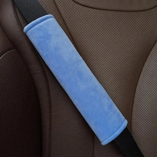Universal Seat Belt Cushion - Plush Safety Protector