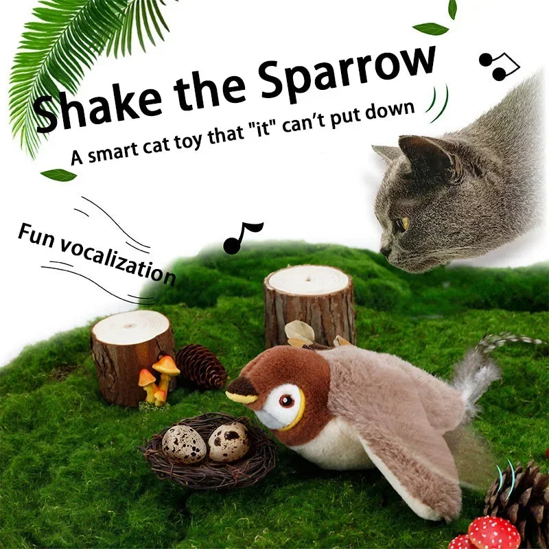 Interactive Cat Toys - Rechargeable Flying Bird