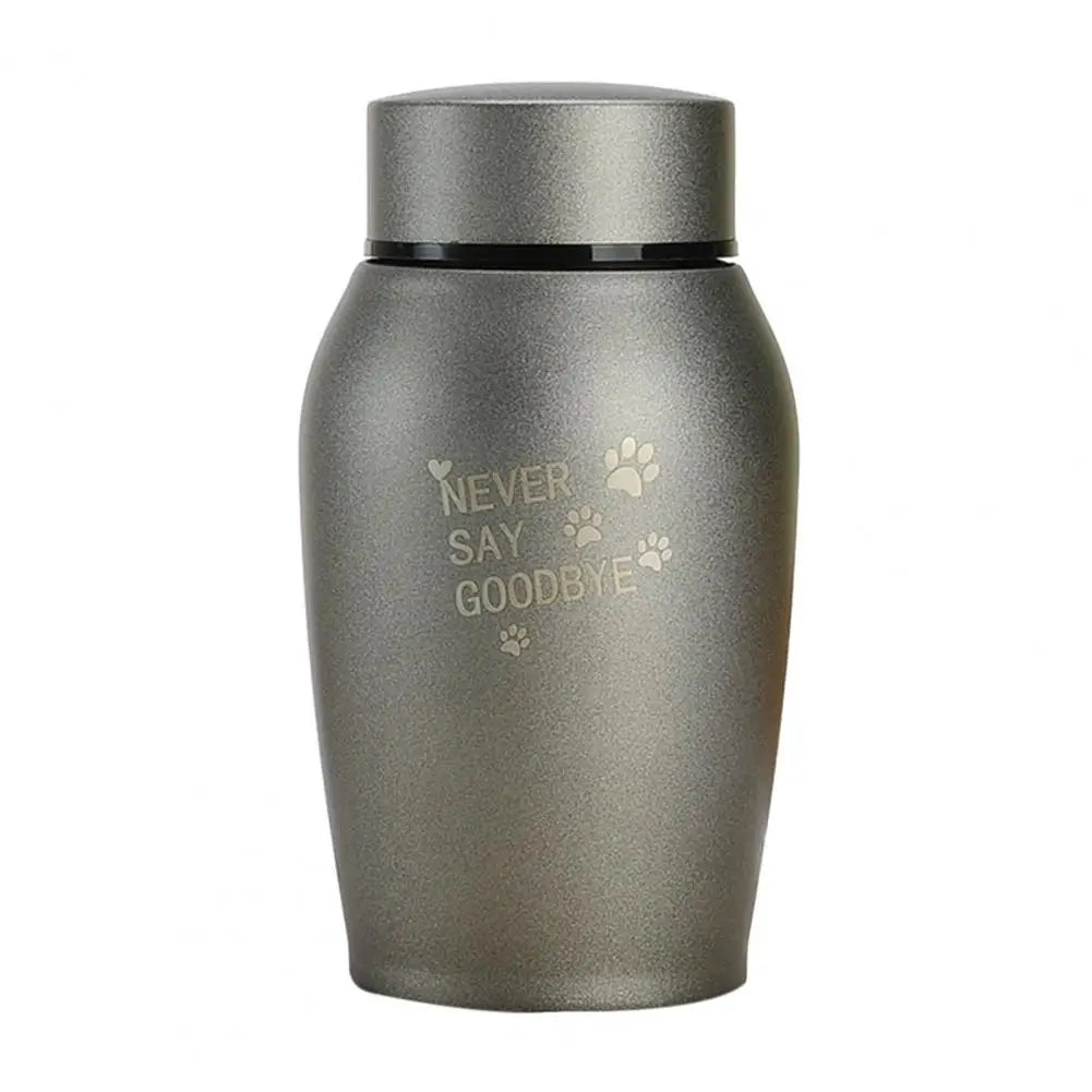 Pet Urn - Stainless Steel Cremation Urn for Dogs and Cats
