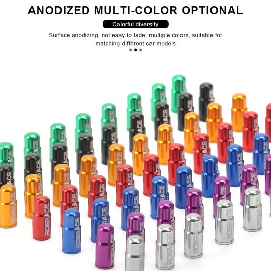 Bicycle Tire Valve Cap - Aluminum Alloy CNC Presta Valve