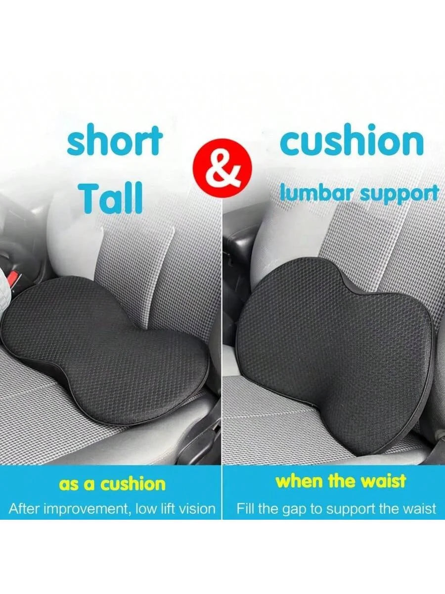 Coussin de siège auto en mousse à mémoire de forme - Augmentation de la hauteur