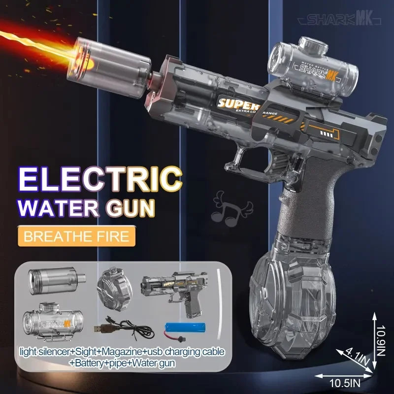 LED Electric Water Gun