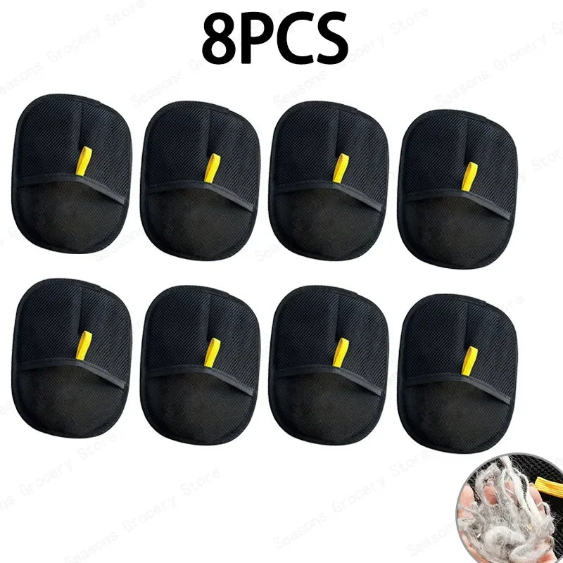 Gants anti-poils pour animaux de compagnie – Outil de toilettage et de nettoyage antistatique