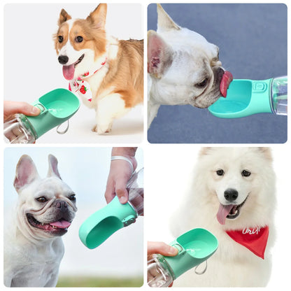 Portable Dog Water Bottle - Leakproof Design - Bascora