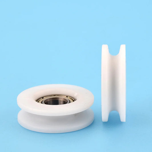 Poulie à rouleaux de précision - Roue de guidage à rainure en U de 8 mm